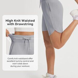 Women's 9" Athletic Running Long Shorts